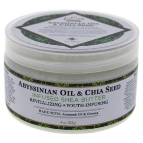 Nubian Heritage 100% Organic Shea Butter Infused With Frankincense And Myrrh by Nubian Heritage for Unisex - 4 oz Moisturizer