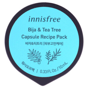 Innisfree Capsule Recipe Pack Mask - Bija and Tea Tree by Innisfree for Unisex - 0.33 oz Mask