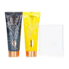 Charlotte Tilbury Ladies Goddess Cleansing Ritual Miracle Spa In A Jar Duo Cleanser Skin Care 5060542722902