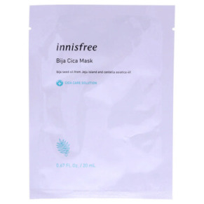 Innisfree Cica Skin Mask - Bija by Innisfree for Unisex - 0.67 oz Mask