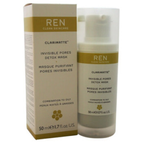 Ren Clarimatte Invisible Pores Detox Mask by REN for Unisex - 1.7 oz Mask