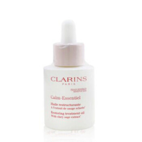 Clarins Calm-Essentiel Restoring Treatment Oil Sensitive Skin 1 oz Skin Care 3380810439670