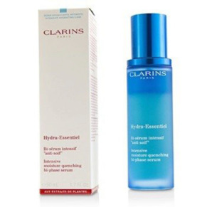 Clarins Unisex Hydra-Essentiel Intensive Moisture Quenching Bi-Phase Serum 1.7 oz Skin Care 3380810137866