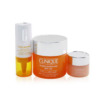 Clinique Superdefense SPF 25 Box Set (Face Cream-Gel 50 ml + Moisturizing Mask 30 ml + Eye Contour 5 ml)