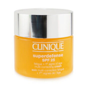 Clinique Unisex Superdefense SPF 25 Fatigue + 1st Signs Of Age Multi-Correcting Cream Cream 1.7 oz Combination Oily to Oily Skin Care 020714904166