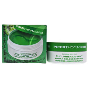 Peter Thomas Roth Cucumber De-Tox Hydra-Gel Eye Patches by Peter Thomas Roth for Unisex - 60 Pc Patches