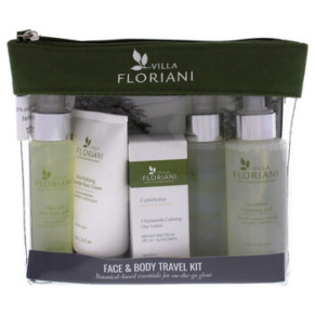 Villa Floriani Face and Body Travel Kit by Villa Floriani for Women - 5 Pc 3.4oz Cucumber Cleansing GEL