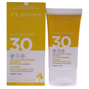 Clarins Invisible Sun Care Gel-to-Oil SPF 30 by Clarins for Unisex - 1.7 oz Sunscreen