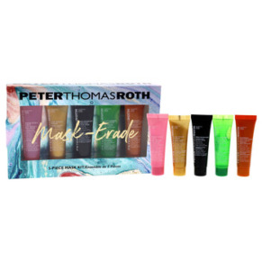 Peter Thomas Roth Mask-Erade Kit by Peter Thomas Roth for Unisex - 5 Pc Kit 0.47oz Cucumber Gel Mask Extreme Detoxify