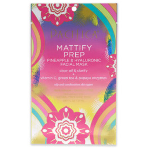 Pacifica Mattify Prep Pineapple and Hyaluronic Facial Mask by Pacifica for Unisex - 1 Pc Mask