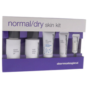 Dermalogica Normal Dry Skin Kit by Dermalogica for Unisex - 5 Pc 1.7oz Special Cleansing Gel