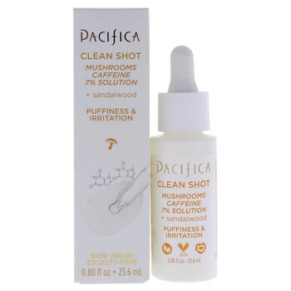 Pacifica Unisex Clean Shot Mushrooms and Caffeine 7 Percent Serum 0.8 oz Skin Care 687735304650