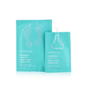Patchology Ladies PoshPeel Pedi Cure - Gently Exfoliates & Resurfaces Feet Skin Care 852653005921