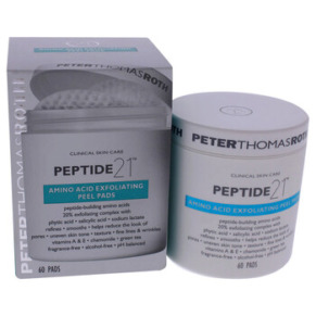 Peter Thomas Roth Peptide 21 Amino Acid Exfoliating Peel Pads by Peter Thomas Roth for Unisex - 60 Count Pads