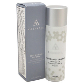Cosmedix Peptide-Rich Defense Moisturizer SPF 50 by CosMedix for Unisex - 1.7 oz Moisturizer