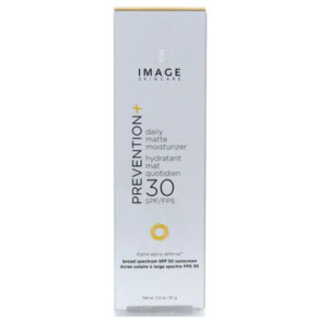 Image Prevention Plus Daily Matte Moisturizer Oil-Free SPF 30 by Image for Unisex - 3.2 oz Sunscreen