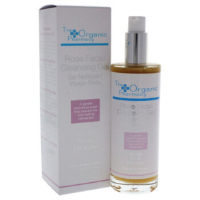 The Organic Pharmacy Rose Facial Cleansing Gel by The Organic Pharmacy for Women - 3.4 oz Cleanser