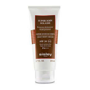 Sisley - Super Soin Solaire Silky Body Cream SPF 30 UVA High Protection 168105  200ml/6.7oz