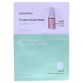 Innisfree Trouble Solution Mask - Calamine by Innisfree for Unisex - 0.67 oz Mask
