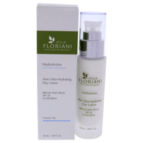 Villa Floriani Ultra Hydrating Day Lotion SPF20 - Aloe by Villa Floriani for Women - 1.69 oz Moisturizer