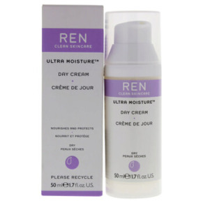 Ren Ultra Moisture Day Cream by REN for Unisex - 1.7 oz Cream