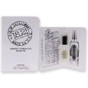18.21 Man Made Men's Spirits - Sweet Tobacco 0.05 oz Fragrances 860000208383
