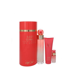 Perry Ellis 360 Coral / Perry Ellis Deluxe Gift Set (W)