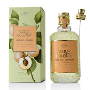 4711 Unisex Acqua Colonia White Peach & Coriander EDC Spray 5.7 Oz Fragrances 4011700745371