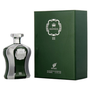 Afnan Men's His Highness III Green EDP Spray 3.4 oz Fragrances 6290171002246