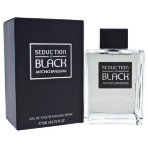 Antonio Banderas Men's Seduction in Black EDT Spray 6.75 oz Fragrances 8411061737859