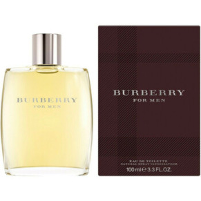 Burberry For Men / Burberry EDT Spray (burgundy) 3.3 oz (m)