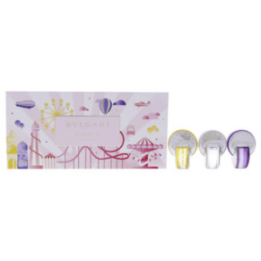 Bvlgari Omnia Collection by Bvlgari for Women - 3 Pc Mini Gift Set 3 x 0.5oz Omnia Golden Citrine, Omnia Crystalline, Amethyste Spray