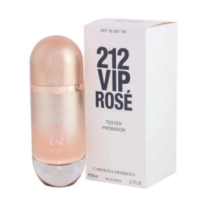 Carolina Herrera Ladies 212 VIP Rose EDP Spray 2.71 oz (Tester) Fragrances 8411061778296