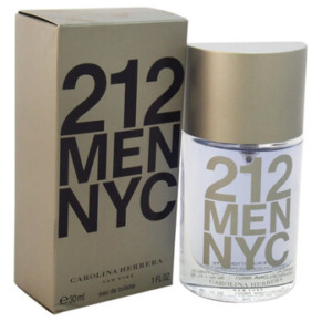 Carolina Herrera Men's 212 Nyc For Men EDT Spray 1.0 OZ Fragrances 8411061341803