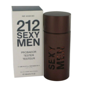 Carolina Herrera Men's 212 Sexy EDT Spray 3.38 oz (Tester) Fragrances 8411061906934