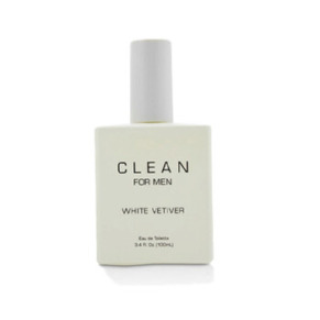 Clean Men's White Vetiver EDT Spray 3.4 oz Fragrances 874034008185