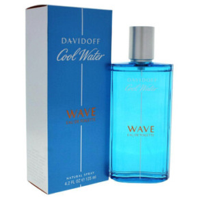 Davidoff Cool Water Wave / Davidoff EDT Spray 4.2 oz (125 ml) (m)