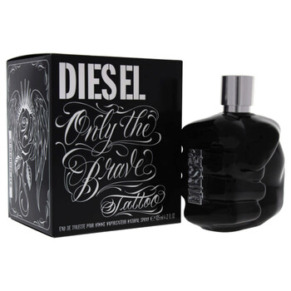 Diesel Men's Only The Brave Tattoo EDT Spray 4.2 Fragrances 3605521534200