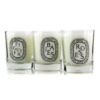 Diptyque Unisex Mini Candle Coffret 3x70g/2.4oz Scented Candle 3700431404671
