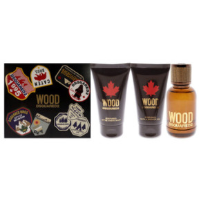 Dsquared2 Wood Pour Homme Eau de Toilette 50ml + Shower Gel 50ml + After Shave Balm 50ml