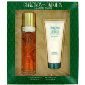 Elizabeth Taylor Diamond and Emerald / Elizabeth Taylor Set Value $73 (w)