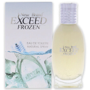 New Brand Exceed Frozen by New Brand for Men - 3.3 oz EDT Spray