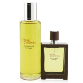 Hermes - Terre D'Hermes Eau Intense Vetiver Coffret: Eau De Parfum Spray 30ml + Refill 125ml  2pcs