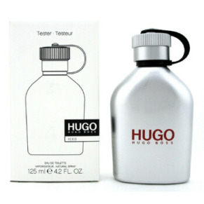 Hugo Boss Men's Hugo Iced EDT Spray 4.2 oz (Tester) Fragrances 8005610262031