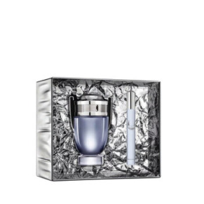 Paco Rabanne Invictus Dont Play Win by Paco Rabanne for Men - 2 Pc Gift Set 3.4oz EDT Spray , 0.34oz EDT Travel Spray
