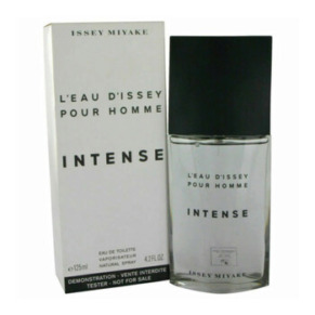 Issey Miyake Men's L'Eau d'Issey pour Homme Intense EDT Spray 4.2 oz (Tester) Fragrances 3423476486012