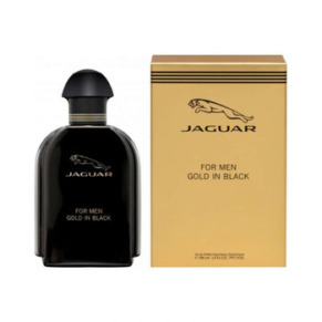 Jaguar Men's Gold In Black EDT Spray 3.4 oz Fragrances 7640171190792