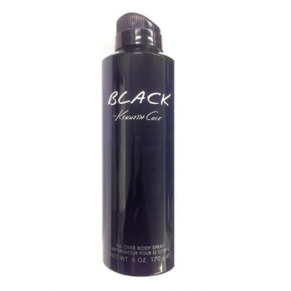 Kenneth Cole Men's Black Deodorant Body Spray 6 oz Fragrances 608940557648