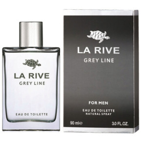La Rive Men's Grey Line EDT Spray 3.0 oz Fragrances 5906735234077