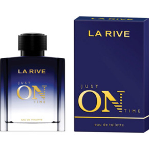 La Rive Men's Just On Time EDT Spray 3 oz Fragrances 5901832066842